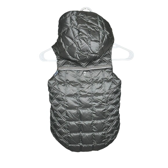 Ivivva by Lululemon Hooded Reversible Goose Down Puffer Vest Size 6 - Picture 2 of 5